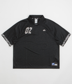 Nike SB Jacquard Jersey - Black / Black / White
