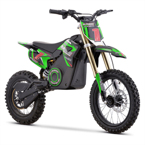 FunBikes MXR 1800w 48v Li 14/12 68cm Green Kids Electric Dirt Bike 2025