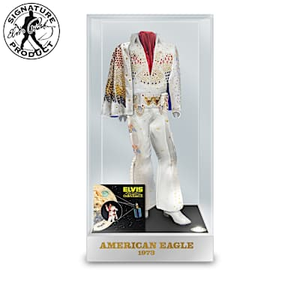 Elvis On Stage Sculpture Collection