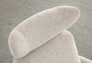 RAITT FABRIC Swivel Manual Recliner