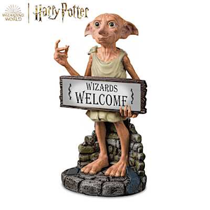 DOBBY The House Elf Solar Lit Welcome Sign