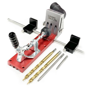 Lumberjack PRO SERIES Pocket Hole Jig Kit Professional Woodworki