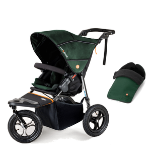 Out n About Nipper V5 Single Pushchair with Footmuff - Sycamore Green