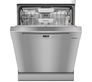Miele G5410 SC CLST Front Active Plus Dishwasher - Clean Steel
