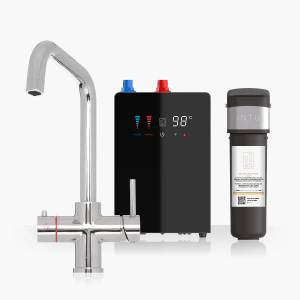 4OUR Chrome & Nexus 4-1 Square Instant Hot Water Tap