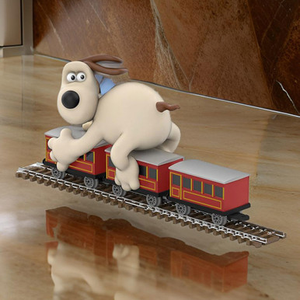 Corgi Wallace & Gromit Wrong Trousers Gromit and Coaches