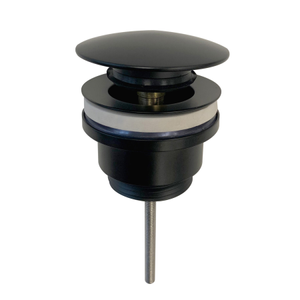 Porto Universal Matt Black Basin Waste