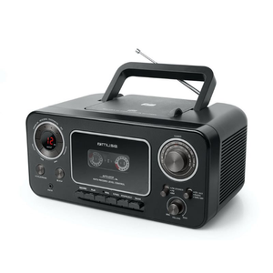 MUSE STEREO RADIO CD CASSETTE RECORDER BLACK