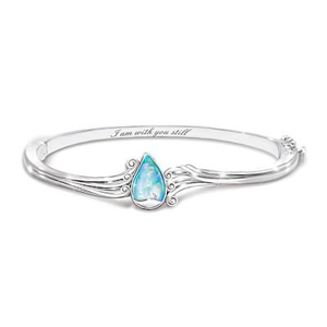 Diamond And Lab-Grown Opal I Am With You Still Bracelet