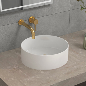 Art Round Counter Top Basin Vessels 360mm  Sit On Worktop