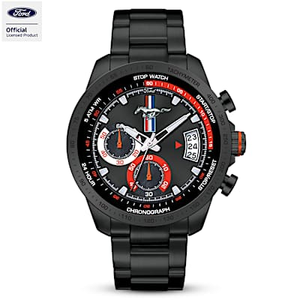 Ford Mustang Black Edition Men's Chronograph Watch