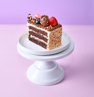 Berry Chocolate Hazelnut Slice