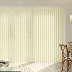 Trinity (Blackout), Alabaster - Vertical Blind