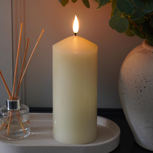 EmberTM Ivory Chapel LED Candle