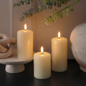 EmberTM Signature Ivory LED Candle