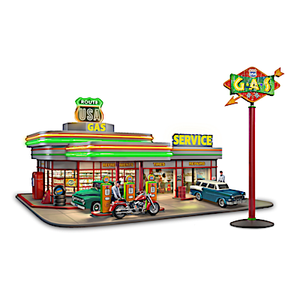 Route U.S.A. Gas Station Sculpture