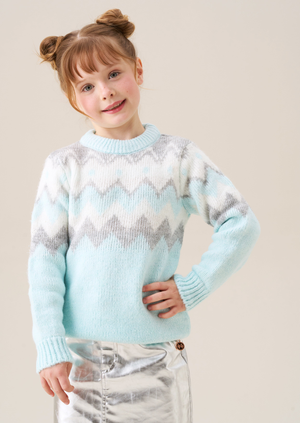 Aspen Blue Ski Jumper