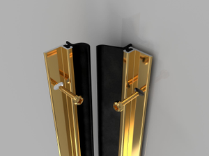 Stormguard Heavy Duty ADS Around Door Seal - Gold