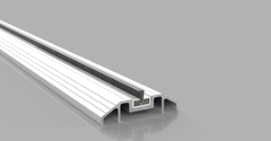 Stormguard FS30 Fire & Smoke Threshold - Inward & Outward - Aluminium - 914mm