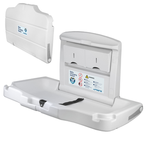 Commercial Wall Mounted Horizontal Baby Changing Table