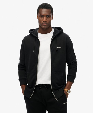 Plain Zip Hoodie