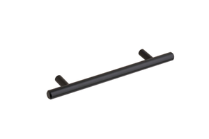 T-Bar Cabinet / Drawer Pull Handle - 128mm - Matte Black - Elite Knobs & Handles