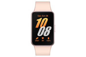 ++++SAMSUNG FIT 3 SMART WATCH PINK GOLD
