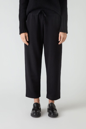 Elara Cotton Jogger- Black-M