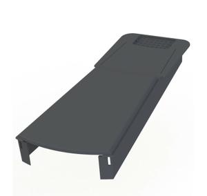 Eurocell Universal Dry Verge – Grey, 395mm x 165mm