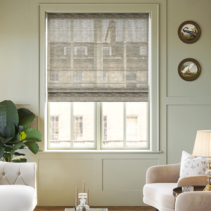 Tucson Voile, Antique Brass - Roman Blind