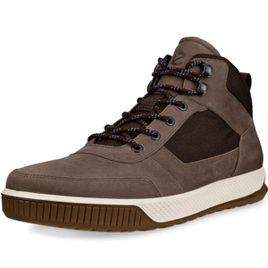 Ecco Mens Byway Tred Wool Lined Nubuck Ankle Boots - 8 - 8.5 UK (42EU) / Brown