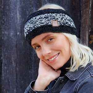 Pachamama Prague Headband Charcoal