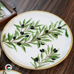 Olive Tree Plate (26cm)