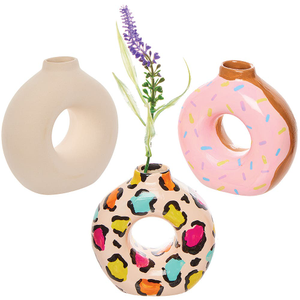 Vasen Donut aus Keramik