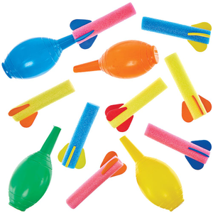 Bastelset Raketenwerfer aus Moosgummi