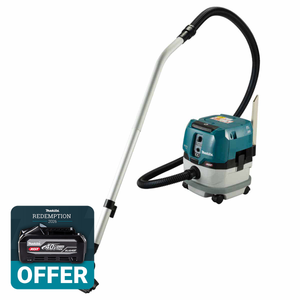 Makita VC002GLZ01 40V Max XGT AWS Cordless Dust Extractor (Body Only)
