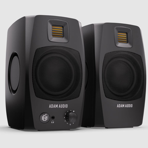 Adam Audio D3V Black, Active Studio Monitors (Pair)