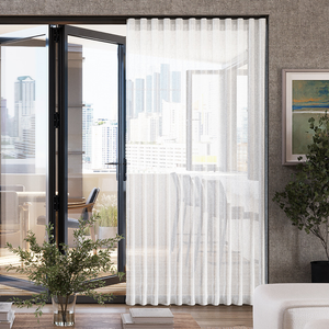 Kalahari Voile, Pure White - Made to Measure Curtains
