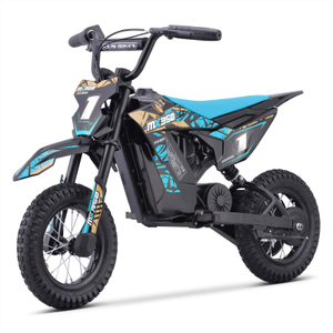 FunBikes MX350 350w 36v 4ah 12/12 51cm Lithium Blue Electric Kids Dirt Bike
