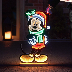 90cm Outdoor ©Disney Mickey Mouse Christmas Decoration Infinity Mirror