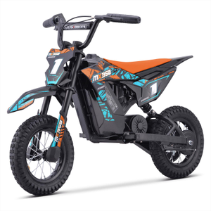 FunBikes MX350 350w 36v 4ah 12/12 51cm Lithium Orange Electric Kids Dirt Bike
