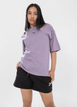 Puma Dare To Oversized Cutout Tee - Womens