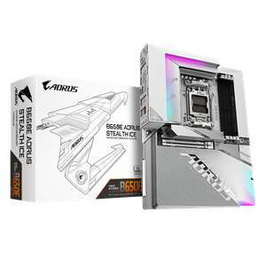 Gigabyte B650E AORUS STEALTH ICE ATX Wifi7 AM5 DDR5 Motherboard