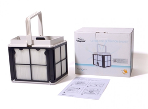 Cestello Filtrante con Cartucce Gradazione Fine 50 Micron Robot Piscina Maytronics Dolphin Poolstyle AG - Plus - Advance / E 10 – E 20 – E 25 / S 100 – S 200 / My Zefiro Plus / SX 10 – SX 20 / SM 10 – SM 20 / Mini Kart / 9991482 - 9991460-ASSY