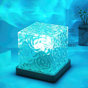 Northern Lights Cube Lamp