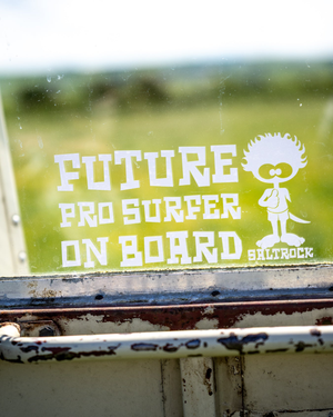 Future Pro Van Sticker in White