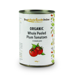 Organic Whole Peeled Tomatoes 6x400g