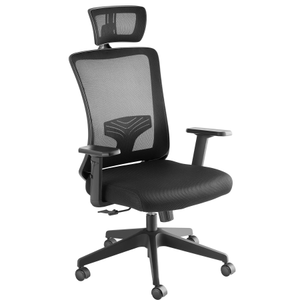 Sedia da ufficio Phoibe ergonomica con poggiatesta regolabile