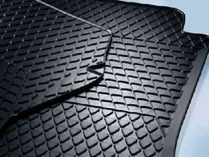 Genuine VW Sharan Rubber Mats Rear Set 2010 onwards (7N0061511041)