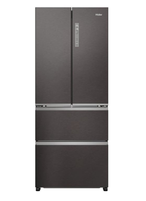 Haier HFR3718ENMD 70cm 60/40 Total No Frost Fridge Freezer - Dark Inox